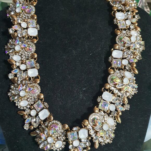 Sparkly Mixed Rhinestone Necklace - Picture 1 of 6